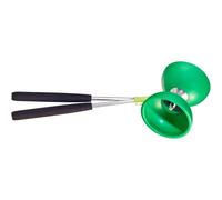 Acrobat - Ensemble 105 Diabolo En Caoutchouc Vert Foncé + Bâtons En Aluminium