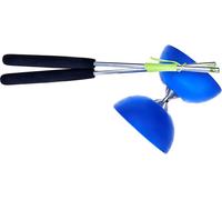 Acrobat - Set 105 Diabolo En Caoutchouc Bleu + Bâtons En Aluminium