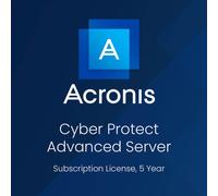 Acronis Cyber Protect Advanced Server Subscription License, 5 Year
