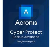 Acronis Cyber Protect - Backup Advanced Google Workspace 3 Ans Rénovation 100 User