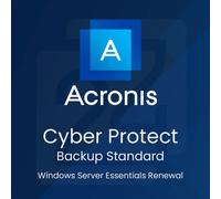 Acronis Cyber Protect - Backup Standard Windows Server Essentials Renewal 5 Ans