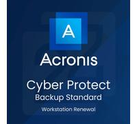 Acronis Cyber Protect - Backup Standard Workstation Renewal 1 An