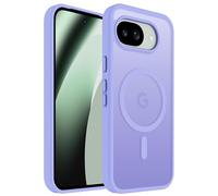 ACRONIX Coque pour Google Pixel 10a(2026) - Compatible avec MagSafe et Pixelsnap, Protection Écran et Caméra, Dos Mat Translucide en PC Dur - Violet