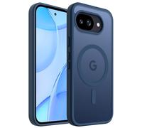 ACRONIX Coque pour Google Pixel 10a(2026) - Compatible avec MagSafe et Pixelsnap, Protection Écran et Caméra, Dos Mat Translucide en PC Dur - Bleu