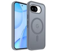 ACRONIX Coque pour Google Pixel 10a(2026) - Compatible avec MagSafe et Pixelsnap, Protection Écran et Caméra, Dos Mat Translucide en PC Dur - Gris