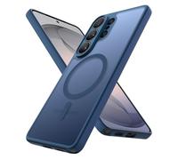 ACRONIX Coque pour Samsung Galaxy S26 Ultra (2026) - Compatible avec MagSafe, Protection Écran et Caméra, Dos Mat Translucide en PC Dur - Bleu