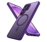 ACRONIX Coque pour Samsung Galaxy S26 Ultra(2026) - Compatible avec MagSafe, Protection Écran et Caméra, Dos Mat Translucide en PC Dur - Violet