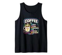 Acronyme de Foi chrétienne café coloré Débardeur