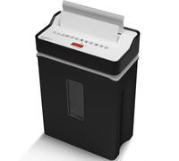Acropaq Déchiqueteuse de Papier - pour Maison ou Petites Entreprises, Coupe Droite, 13L, Niveau de sécurité P4, 6 Feuilles (80g/m2) Largeur d'alimentation maximale de 220 mm - Broyeur Papier