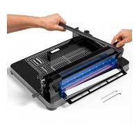 ACROPAQ Massicot Professionnel A4 - Guillotine pour 400 Feuilles, Avec grille d'alignement pour une coupe précise - Massicot guillotine, Massicot papier