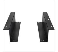 ACROPAQ Support de Montage pour Tiroir Caisse - 2 x Rails, pour Tiroir Caisse Monnaie 33 cm, Acier Robuste, Montage Facile sous Table ou Comptoir - Rail de Montage, Tiroir-Caisse - P0012