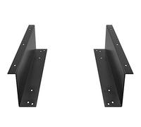 ACROPAQ Support de Montage pour Tiroir Caisse - 2 x Rails, Pour Tiroir Caisse Monnaie 41 cm, Acier Robuste, Montage Facile Sous Table ou Comptoir - Rail de Montage, Tiroir-Caisse - 09024