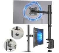 ACROPAQ Support Écran PC 13"" à 32""- Bras Ecran Universel- Rotation 360°- Rehauseur ecran- Montage Rapide Épaisseur 10-88mm