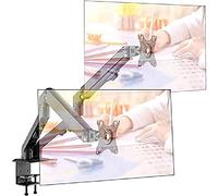 ACROPAQ Support Écran PC Double 17"" à 27""- Bras 2 Ecrans Universel à Ressort- Rotation 360°- Rehauseur d'ecrans - Montage Rapide