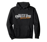 Acropole d'Athènes Site du Patrimoine Mondial Grèce Souvenir Sweat à Capuche