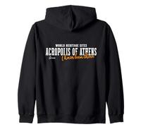 Acropole d'Athènes Site du Patrimoine Mondial Grèce Souvenir Sweat à Capuche