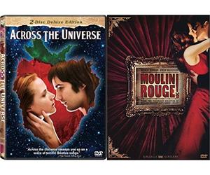 Across the Universe 2 Disc & Moulin Rouge Musical DVD Set Special Edition