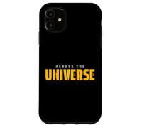 Across The Universe Space Travel Illustration Graphic Design Coque pour iPhone 11