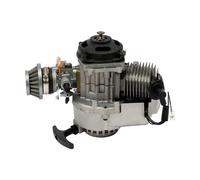 ACROSSPART Mini moteur 49 cc 2 temps Dirt Bike Cross Pocket Bike ATV Quad Transmission Mini moteur à essence avec carburateur Allumage électronique 3 CV Moteur monocylindre