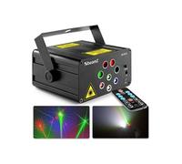 Beamz Acrux Laser 4x LED RGBW avec 4 lasers
