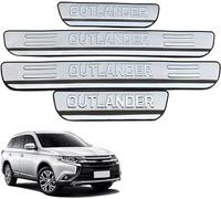 ACRUZ 4 Pièces Protection Seuil Porte Voiture pour Mitsu-bishi Outlander 2013-2020, Garnitures de Seuil PortièRe Voiture Protection Pédales