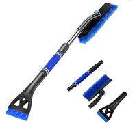 ACRUZ Grattoir Glace Voiture pour Benz Vito 2014-2024, Brosse à Neige de Voiture Détachable Extensible avec Tête.,Blue