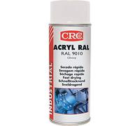 Peinture acrylique blanc brillant 400 ml CRC RAL 9010