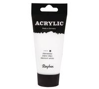 Acrylic, Blanc Titan, Peint.Acrylique D'artistes, Tube - 75ml