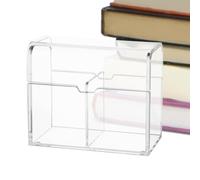 Acrylic Card Box, Acrylic Placard Display Case, Large Deck Storage Organizer with Lid and Holder, Excellent for Game, Reception, Wedding, Party, Graduation, Birthday, Baby Shower, Bank, Business