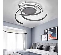 Acrylic Chandeliers Ceiling Light Flush Mount Pendant Lights Hanging LED Chandelier for Living Dining Room Kitchen (56cm,Cool White) Comfortable Anniversary