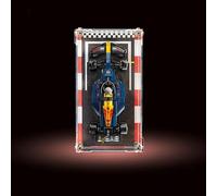Acrylic Display Box for Lego 77243 for Red Bull for F1 Speed Champions Set, Transparent Dustproof Display Case, Compatible with Lego Technic 77243 Model (Model Not Included) (A)