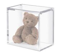 Acrylic Display Box, Transparent Acrylic Storage Organizer, Dust-Proof Magnetic Lid Displays Case for Closet Shelf Table Bedroom, Collectible Protector Hobby Models Toys Collectors Decorations