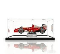 Acrylic Display Case for Lego 11375 Ferrari F2004 Race Car with Schumacher Model Display Box, dustproof Clear Storage Box Compatible with Lego 11375 (Case Only, no Model) (Mirrored)