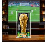 Acrylic Display Case for Lego 43020 World Cup Trophy Clear Box Storage Box Display Box Dustproof Box Compatible with Lego 43020 (Case Only, No Model) (Background)