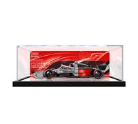 Acrylic Display Case for Lego 77259 F1 Team R26 Speed Car Model Display Box, dustproof Clear Storage Box Compatible with Lego 77259 (Case Only, no Model) (Background B)