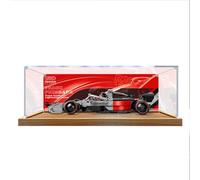 Acrylic Display Case for Lego 77259 F1 Team R26 Speed Car Model Display Box, dustproof Clear Storage Box Compatible with Lego 77259 (Case Only, no Model) (Background A)