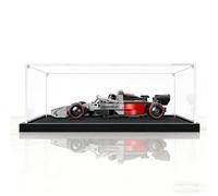 Acrylic Display Case for Lego 77259 F1 Team R26 Speed Car Model Display Box, dustproof Clear Storage Box Compatible with Lego 77259 (Case Only, no Model) (Black)