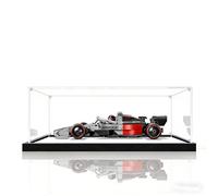 Acrylic Display Case for Lego 77259 F1 Team R26 Speed Car Model Display Box, dustproof Clear Storage Box Compatible with Lego 77259 (Case Only, no Model) (Mirrored)