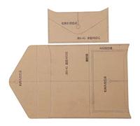 Acrylic DIY Template Envelope Bag Pattern, Clear Acrylic Stencil for Handmade Crafts, Passport Bag Making Stencil with Accurate Cutting Lines, Includes Kraft Paper Protective Film