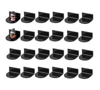 Acrylic Floating Shelves 24Pieces Space-Saving Storage Display Holder | Decorative Wall Shelf for Corner Home Laundry College Apartment Kitchen Workplace Dorm