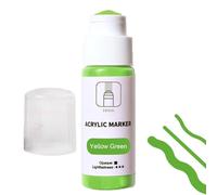 Acrylic Graffiti Pen - 18mm Permanent Mop Marker, 60ml Paint Ink, Fade Resistant Wide Tip, Strong Waterproof Drawing Supply, Durable Painting Tool | Professional Graffiti Marker For Artists