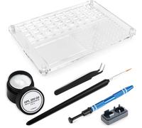 Acrylic Lubrication Station for Keyboard Switch 40,LPG 205G0,Switch Opener,Lubrication Kit for Mechanical Keyboard Switch (6pcs)
