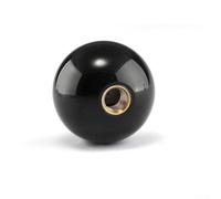 Acrylic pour shifter Knob White Black M12x1.25 Acrylic pour(12*1.25 Black)