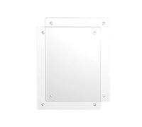 Acrylic Pressed Flower Frame - Dried Flower Display Frame, Keepsake Transparent Photo Holder with Floral Preservation Design, Decorative Photo Holder, Modern Home Display, for Office Desk Living Room