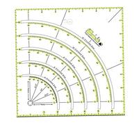 Acrylic Quilting Ruler 8 Inch Arcs Fans Quilt Ruler DIY Patchwork Sewing Craft Template Tool Quilting