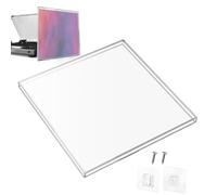 Acrylic Record Case, 12x12x0.6in Clear Records Frame CDs Display Frame Disc Convenient StorageDisplay Stand - Records Wall Holder Acrylic Photo Card Display Stand Record Wall Rack For Idol Photo Album