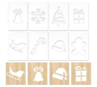 Acrylic Router Templates, Clear Sewing Set, Reusable Holiday Stencils,