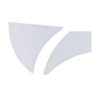 Acrylic Sewing Ruler Set | 12 Inch & 14 Inch Twisted Pinwheel Template for Quilting/Fabric Cutting/Pattern Design | Secure Grip Transparent Ruler for Tailors & DIY Craft