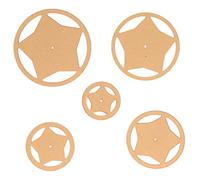 Acrylic Stencils Mixed Quilt Templates Professional Tool Premium Material Reusable DIY Craft Stencils for Quilting Sewing Patchworks 5Pcs Different Sizes