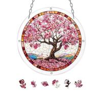 Acrylic Suncatcher - 20x45cm, DIY Puzzle, Window Pendant, Gar
